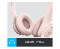 Logitech H390 różowy - 1110326 - zdjęcie 10